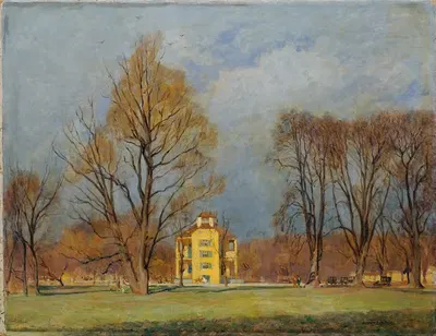 Lusthaus im Prater by Anton Hans Karlinsky, 1929 — digital art print download