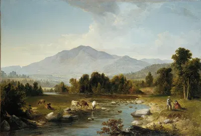 High Point; Shandaken Mountains by Asher Brown Durand, 1853 — digital art print download