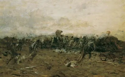 После битвы by Август фон Петтенкофен, 1850-1860 — digital art print download