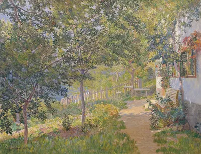 Мотив из Маттсее by Карл Мюллер, 1907 — digital art print download