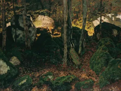 Лесная глубь у Сот дю Дуба by Карл Шух, 1887 — digital art print download