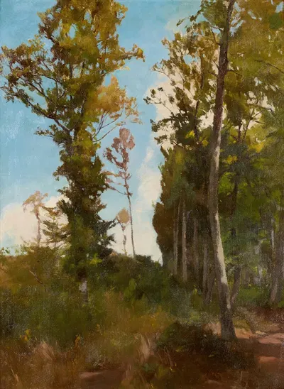 Лесная поляна у Пуркерсдорфа by Карл Шух, 1872 — digital art print download