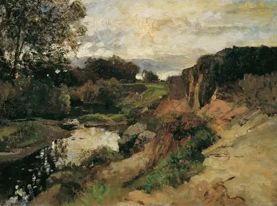 У Тулльнбаха у Планкенберга by Эмиль Якоб Шиндлер, 1889-1890 — digital art print download