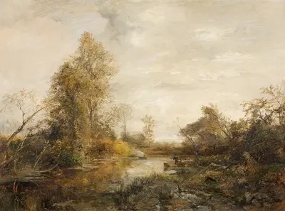 Охота на уток в Пратере by Эмиль Якоб Шиндлер, 1881 — digital art print download