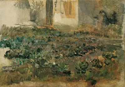 Поле кормовой репы by Эмиль Якоб Шиндлер, 1888 — digital art print download