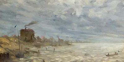 Берег моря на Сильте by Эмиль Якоб Шиндлер, 1892 — digital art print download