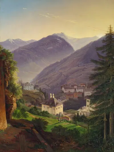 Вайлдбад Гастайн by Эмиль Людвиг Лёр, 1843 — digital art print download