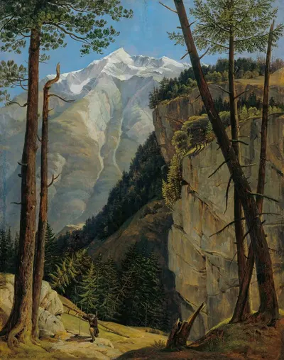 Ватцман с Вимбахталь by Генрих Рейнхольд, 1818 — digital art print download