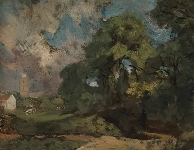 Stoke-by-Nayland by John Constable — digital art print download