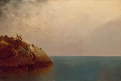 A Foggy Sky by John Frederick Kensett, 1872 — digital art print download