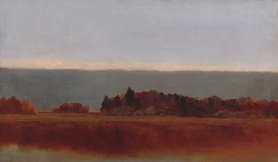 Salt Meadow in October by John Frederick Kensett, 1872 — digital art print download
