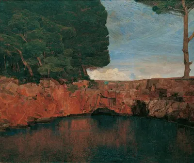Einsamkeit by Karl Mediz, 1902-1903 — digital art print download