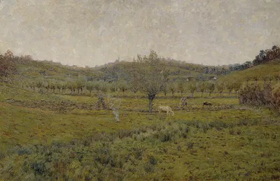 Луг by Людвиг Зигмундт, 1904 — digital art print download