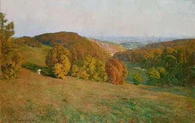 Вена с Кобенцля by Максимилиан Суппанчич, 1906 — digital art print download