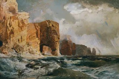 Гельголанд by Роберт Русс, 1877 — digital art print download