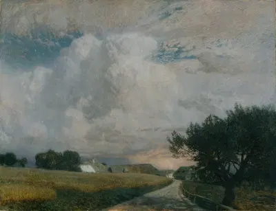 Wetterleuchten by Thomas Leitner, 1908 — digital art print download