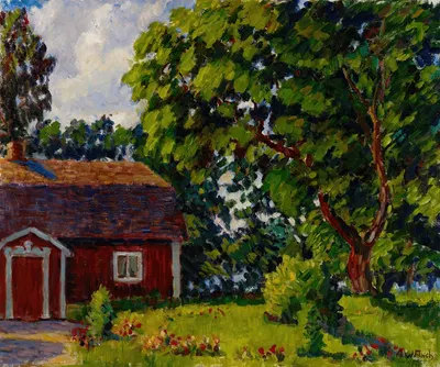 Urajärven museo by Alfred William Finch — digital art print download