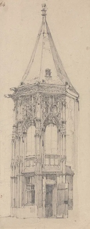Palais de Justice, Rouen by Ричард Паркс Бонингтон — digital art print download