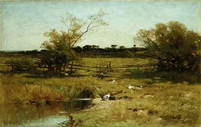 Луга Восточного Хэмптона by Джордж Генри Смилли, 1883 — digital art print download