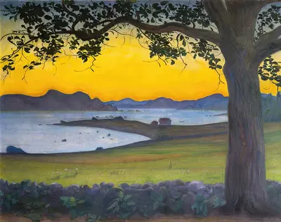 Из Вэрвогена, Рыбацкая хижина by Харальд Сольберг, 1921 — digital art print download