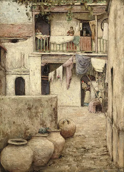 Jars, Seville by Mortimer Menpes — digital art print download