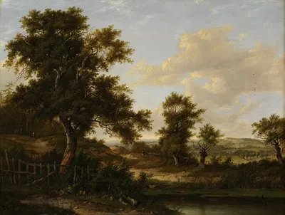 Near Penshurst, Kent by Патрик Насмит, 1828 — digital art print download