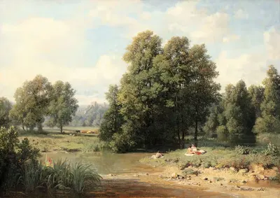 Landscape by Pierre Thuillier — digital art print download
