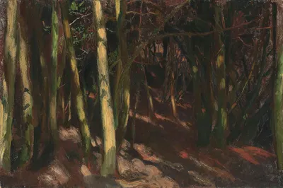 Деревья by Уильям Блейк Ричмонд, 1889 — digital art print download