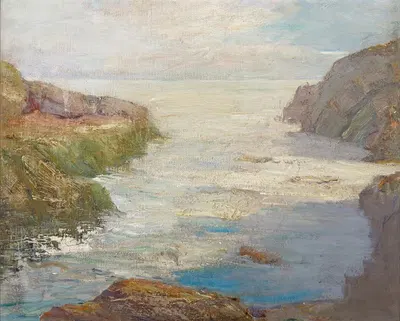 At Low Tide by Susan Merrill Ketcham — digital art print download