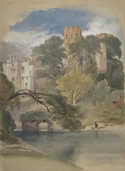 Caesar's Tower, Warwick Castle by William Callow — digital art print download