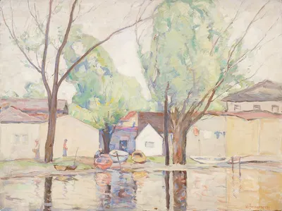 У воды by Уильям Дж. Форсайт, 1933 — digital art print download