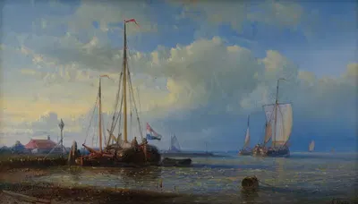 Seascape by Abraham Hulk — digital art print download
