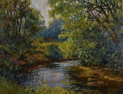 Stream In New England by Constantin Westchiloff — digital art print download