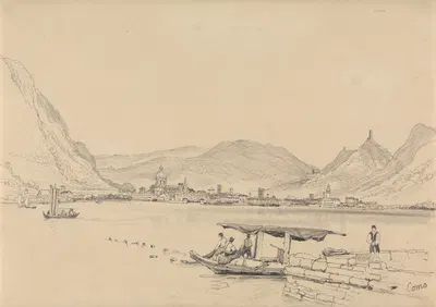 Como by Samuel Prout — digital art print download