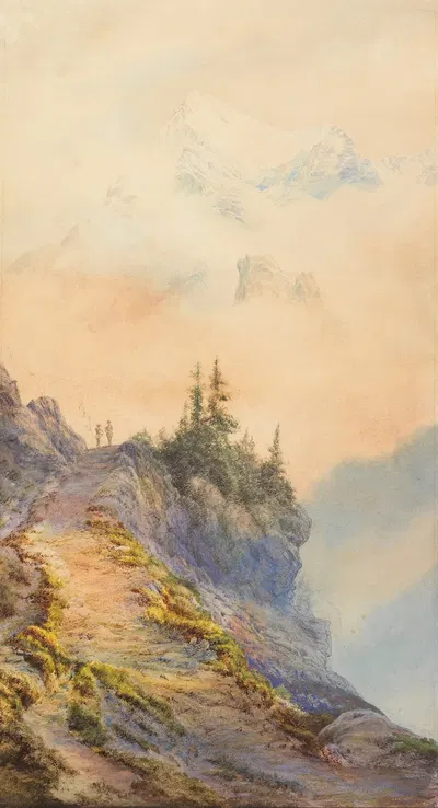 In den Dolomiten by Edward Theodore Compton — digital art print download