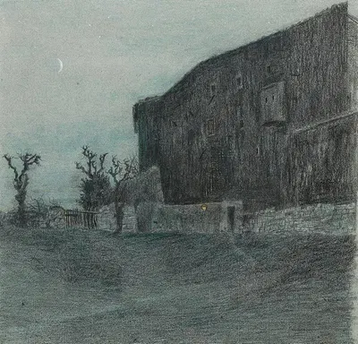 Лунная ночь by Эмили Медиз-Пеликан — digital art print download