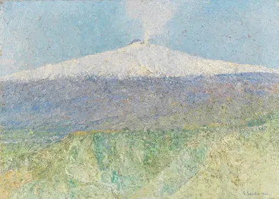 Этна зимой by Георг Заутер, 1925 — digital art print download