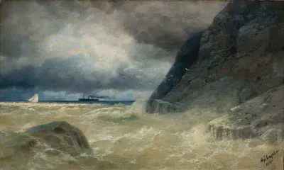 Море by Иван Константинович Айвазовский, 1897 — digital art print download