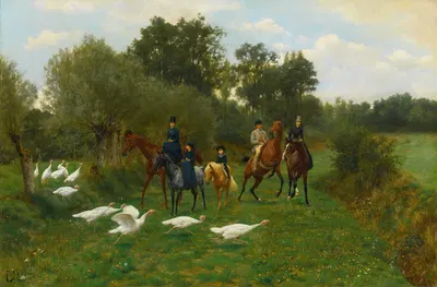 Поездка by Жан Ришар Губи, 1883 — digital art print download