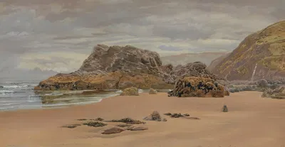 Низкая вода, источники by Джон Бретт, 1891 — digital art print download