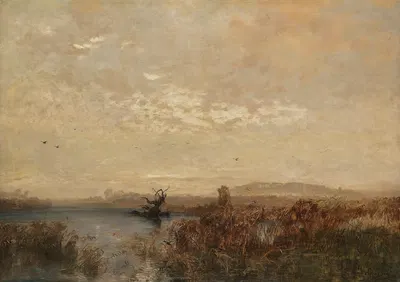 В Ампермоосе by Йозеф Венглейн, 1910 — digital art print download