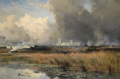 Проходящий шторм, Эли by Кили Халсвелл, 1886 — digital art print download