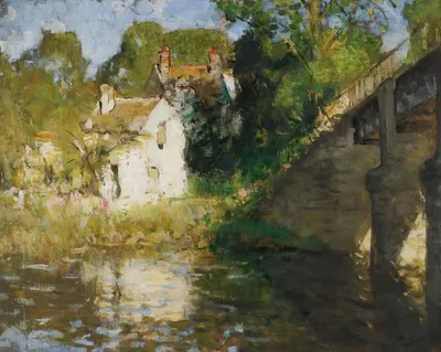 Le Pont by Pierre-Eugène Montézin — digital art print download