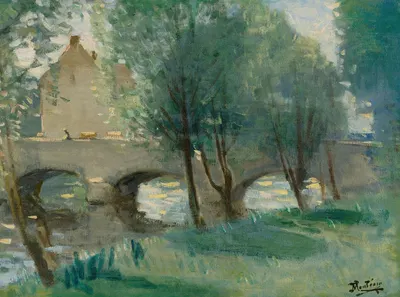 Le Pont by Pierre-Eugène Montézin — digital art print download