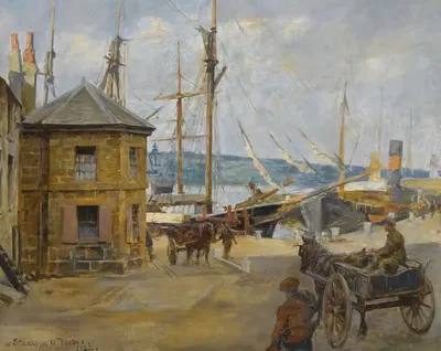 Старый весовой дом, Пензанс by Стэнхоуп Александр Форбс, 1922 — digital art print download