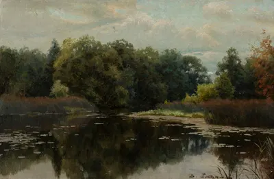 Пруд by Виктор Батурин, 1902 — digital art print download