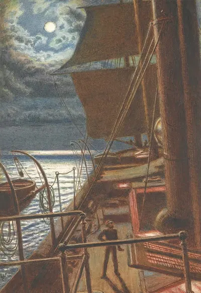 Homeward Bound by William Holman Hunt — digital art print download