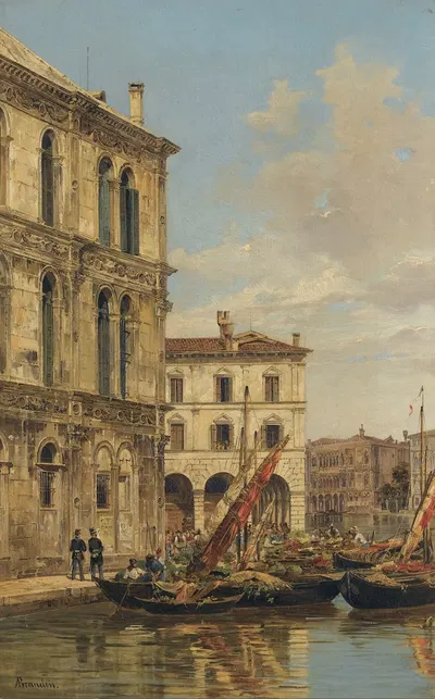 The Grand Canal by Antonietta Brandeis — digital art print download