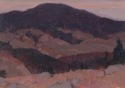 Autumn In The Laurentians (Baie St. Paul) by Clarence Alphonse Gagnon, 1923 — digital art print download
