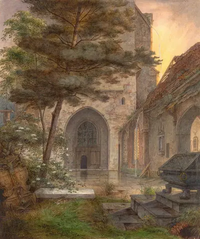 Портал церкви by Эрнст Фердинанд Эме — digital art print download